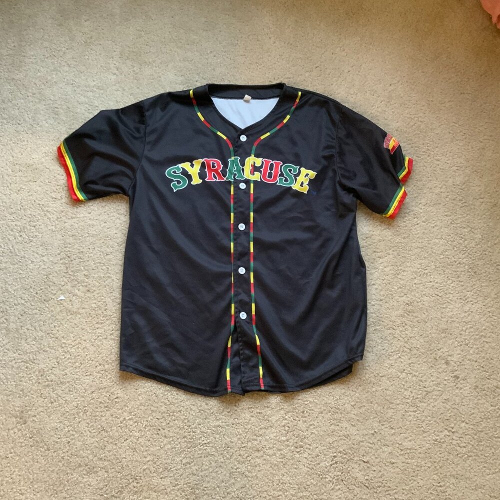 Syracuse Mets Juneteenth Baseball Jersey
